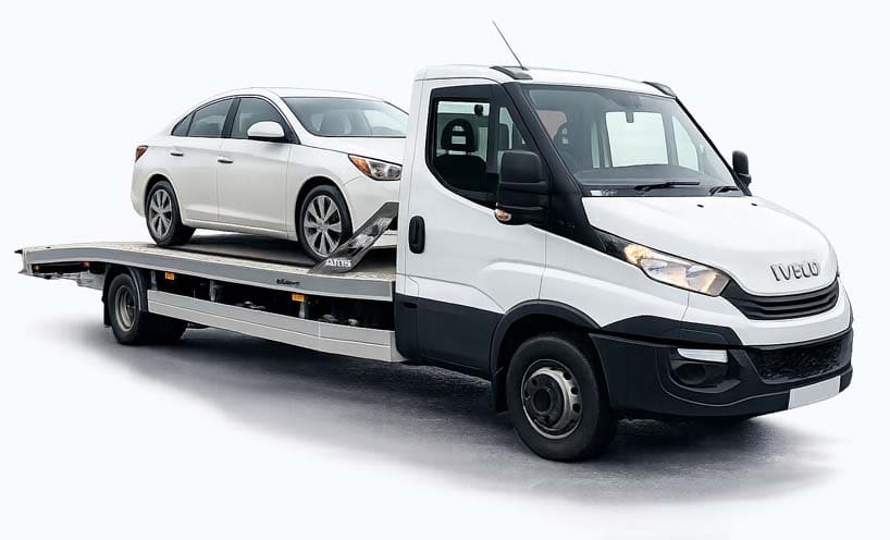 Евакуатор з автомобілем